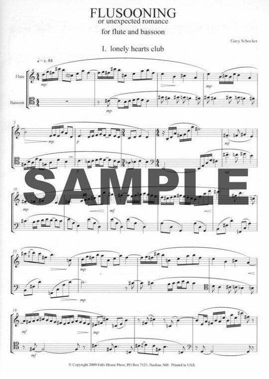 Schocker, G :: Flusooning (or, unexpected romance)