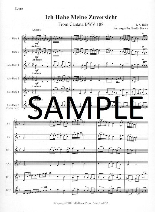 Bach, JS :: Ich Habe Meine Zuverzicht from Cantata BWV 188