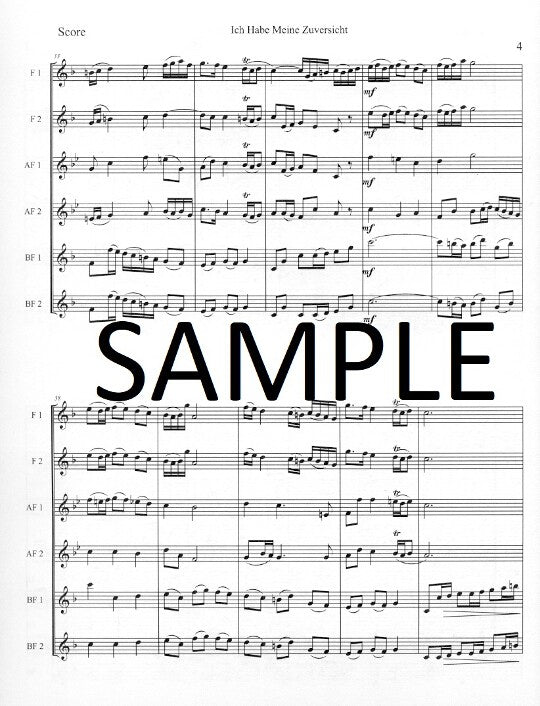 Bach, JS :: Ich Habe Meine Zuverzicht from Cantata BWV 188