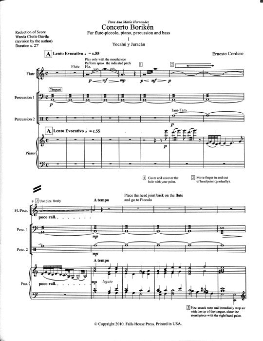 Cordero, E :: Concerto Boriken