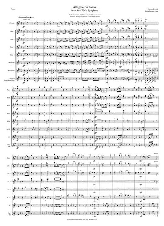 Dvorak, A :: Allegro con fuoco (from New World Symphony)