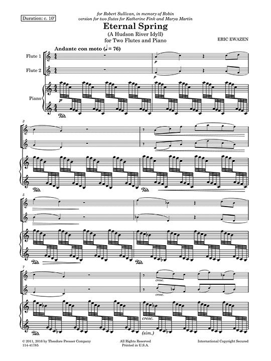 Ewazen, E :: Eternal Spring (A Hudson River Idyll)