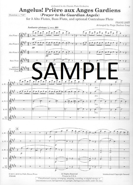 Liszt, F :: Angelus! Priere aux Anges Gardiens