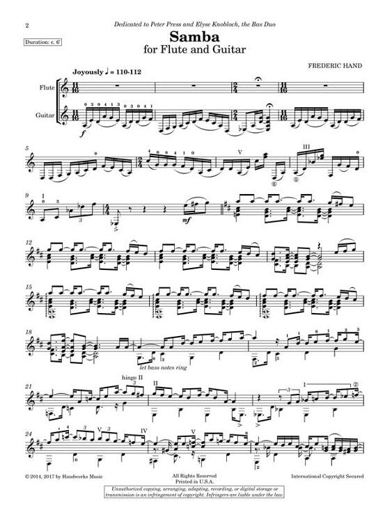 Hand, F :: Samba