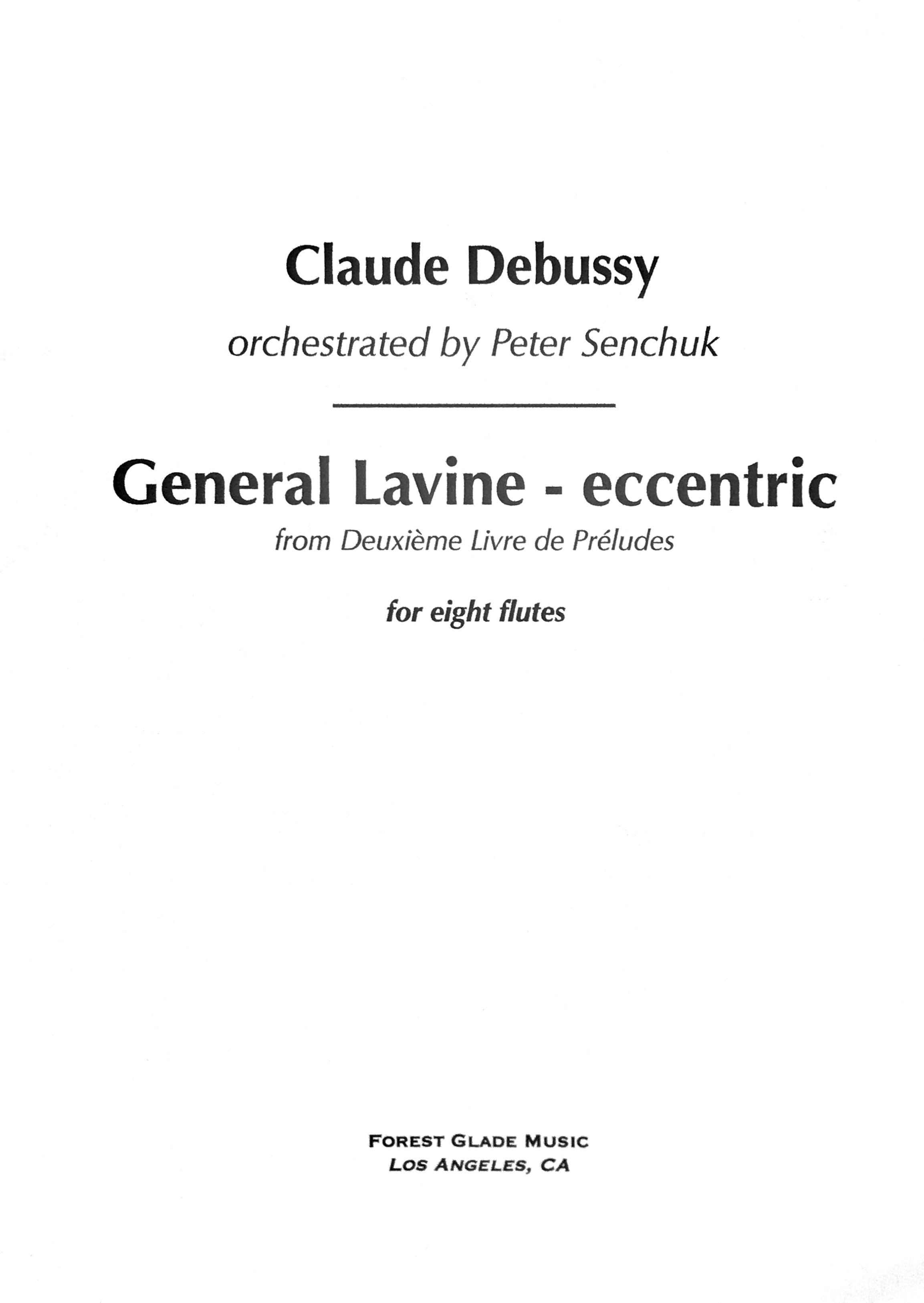 Debussy, C :: General Lavine - eccentric