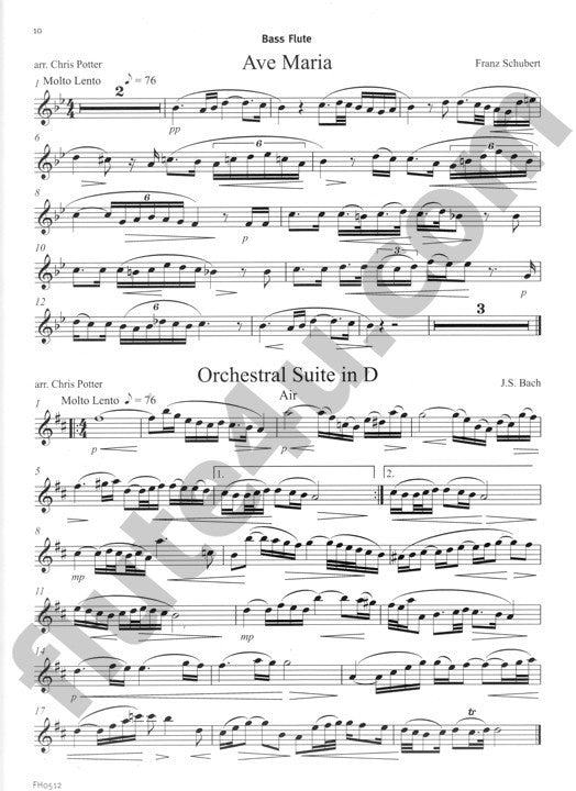 Various :: Bass Flute Solos: Book 1