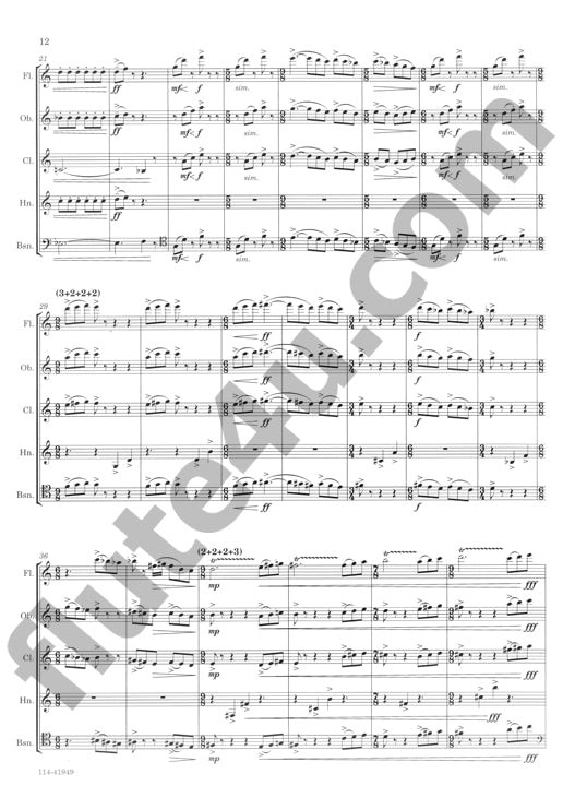 Harberg, A :: Suite for Wind Quintet