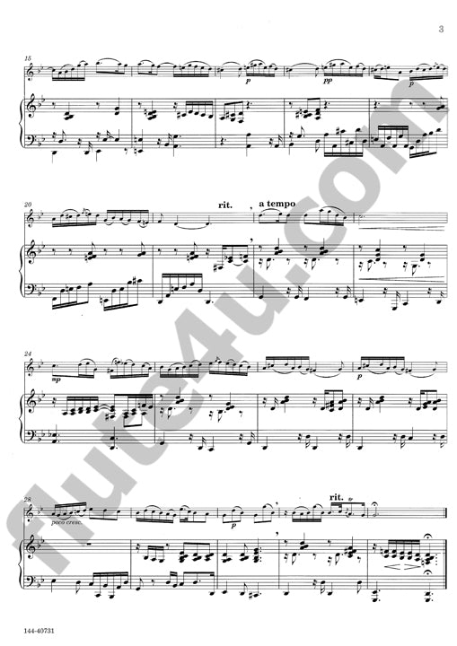 Bach, JS :: Siciliano (Reimagined)