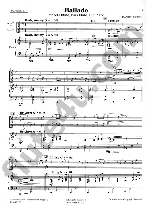 Dorff, D :: Ballade