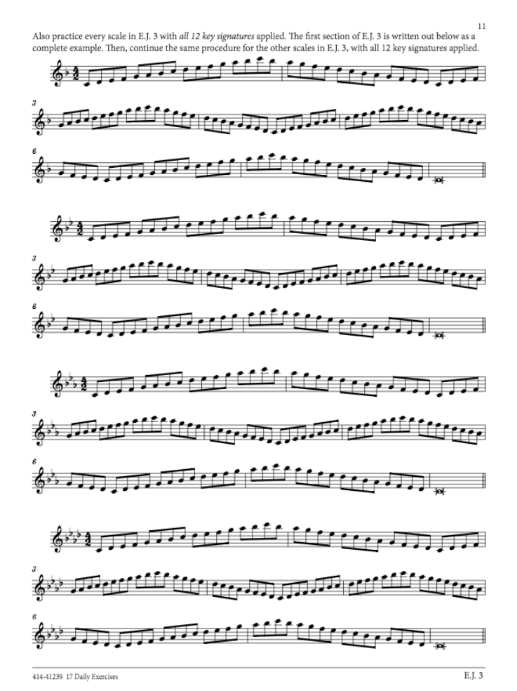 Taffanel, P; Gaubert, P :: 17 Daily Exercises