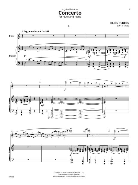 Burton, E :: Concerto