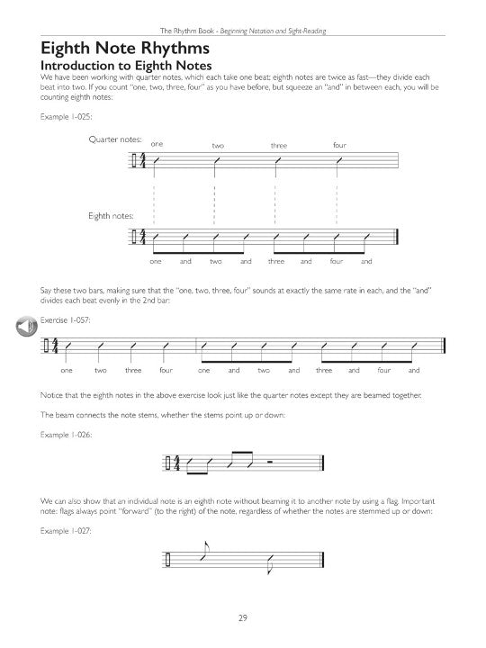 Stuart, Rory :: The Rhythm Book: Beginning Notation and Sight-Reading