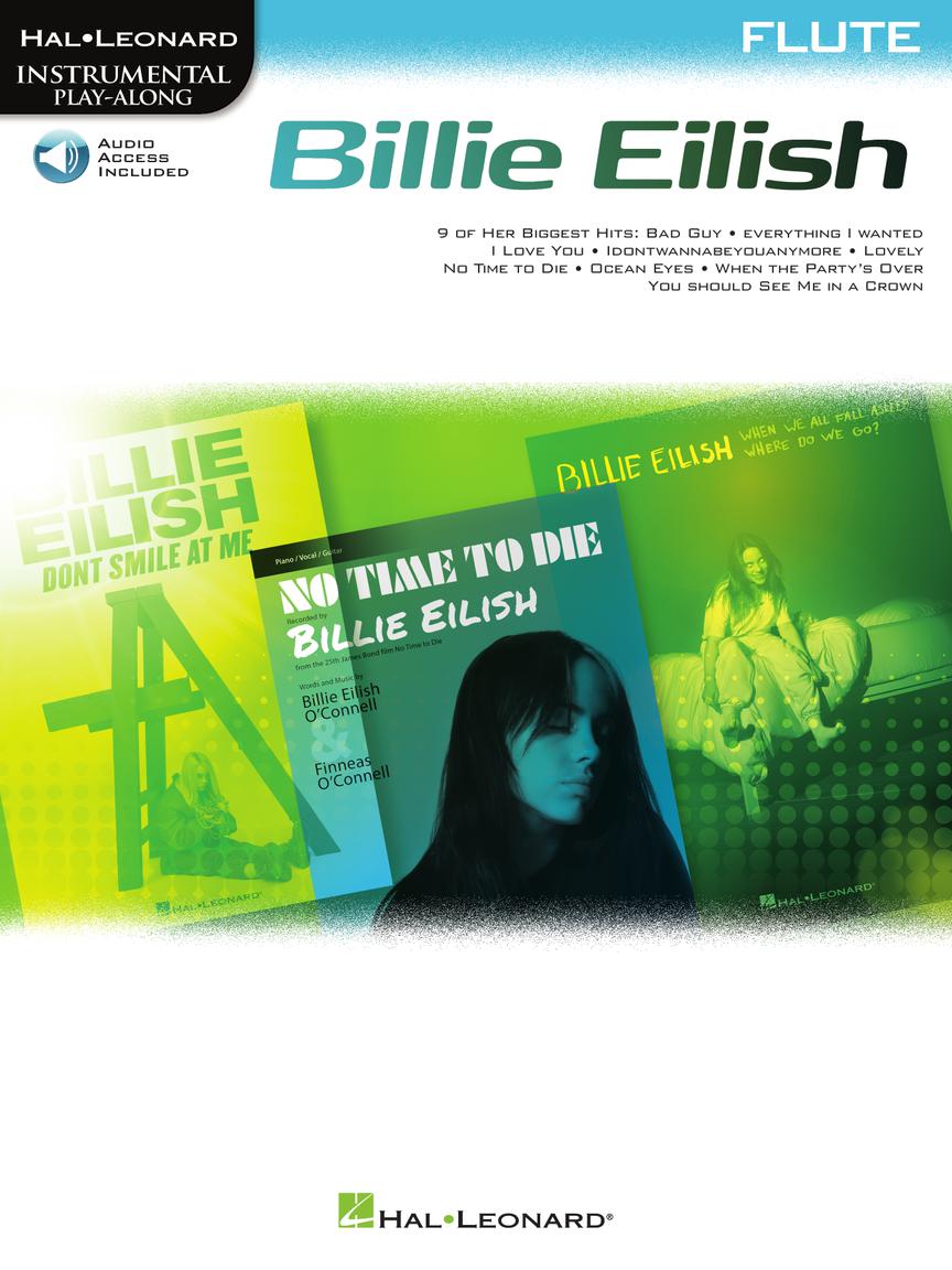 Billie Eilish :: Flute Instrumental Play-Along Pack