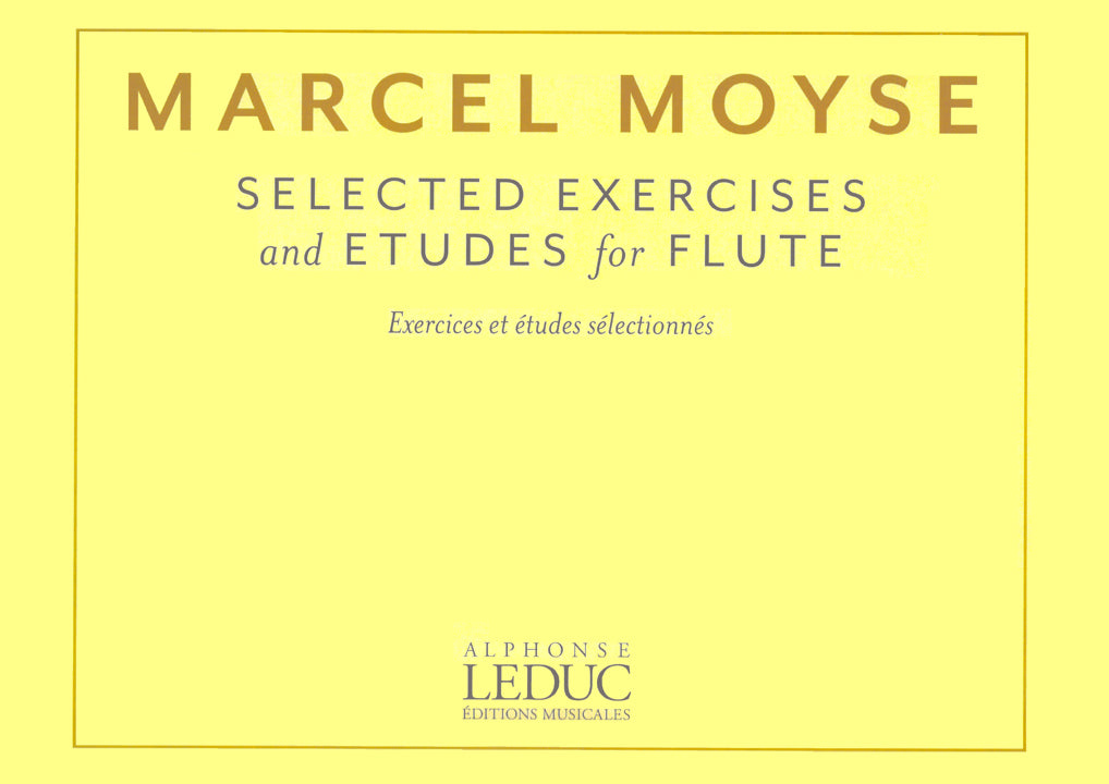 Moyse, M :: Selected Exercises and Etudes for Flute