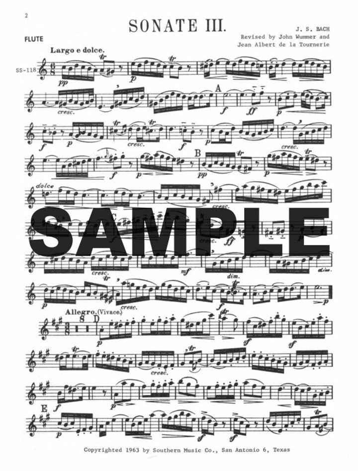 Bach, JS :: Six Sonatas