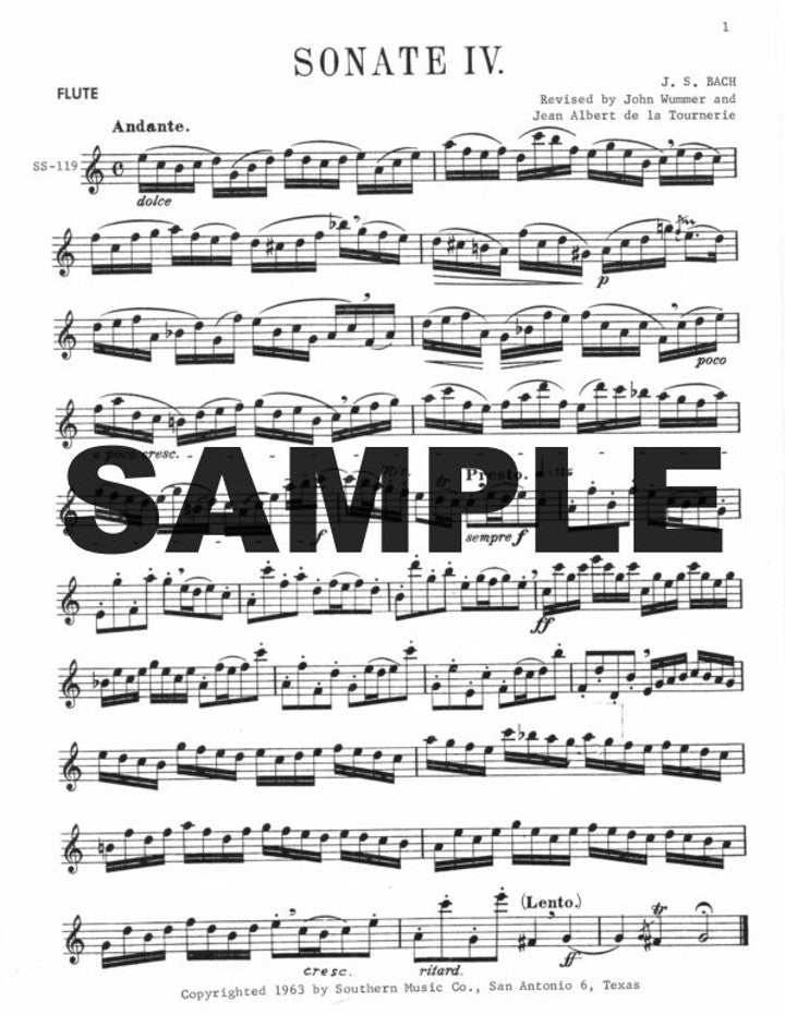 Bach, JS :: Six Sonatas