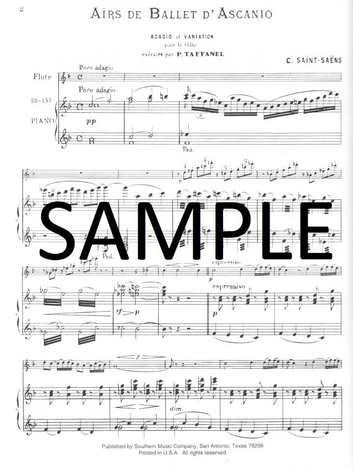 Saint-Saens, C :: Airs De Ballet d'Ascanio