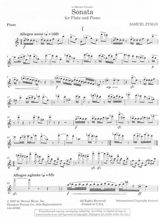 Zyman, S :: Sonata