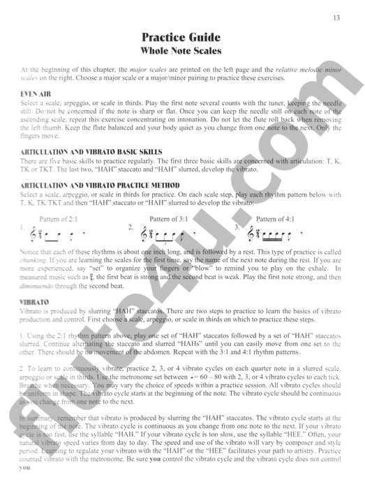 George, P; Louke, PA :: The Flute Scale Book: A Path to Artistry