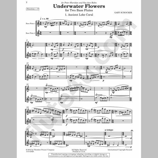 Schocker, G :: Underwater Flowers