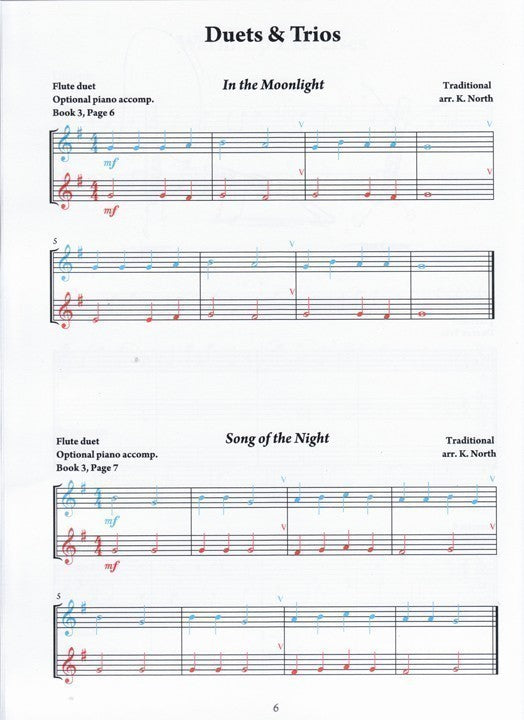 North, K :: The Young Flute Player Book 4