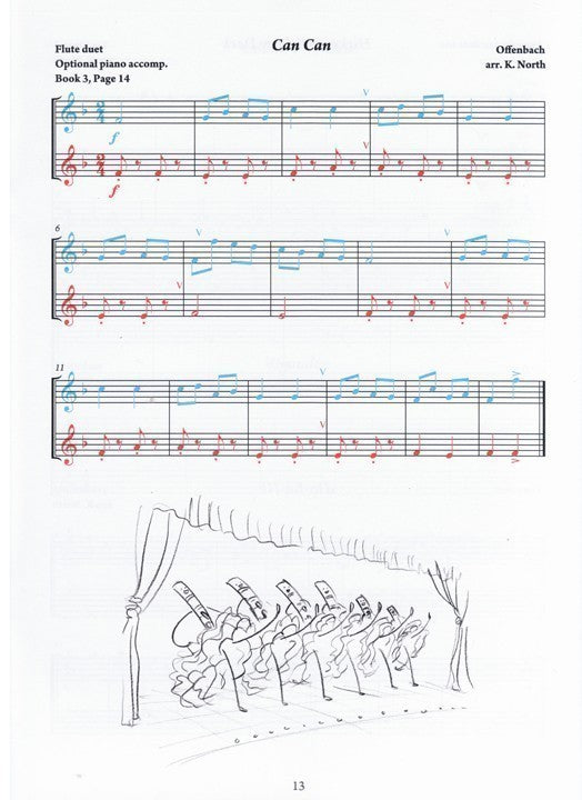 North, K :: The Young Flute Player Book 4