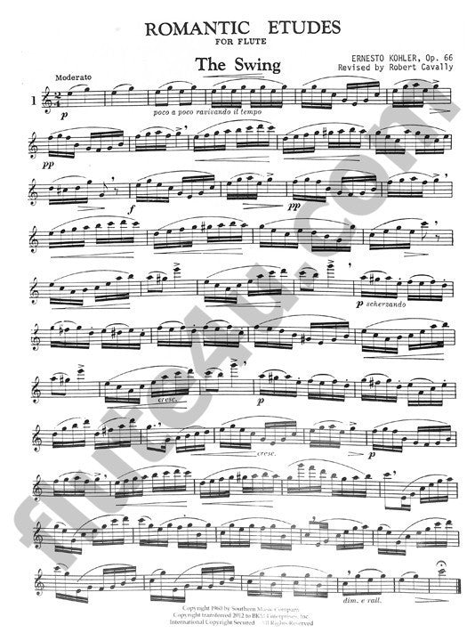 Kohler, E :: Romantic Etudes