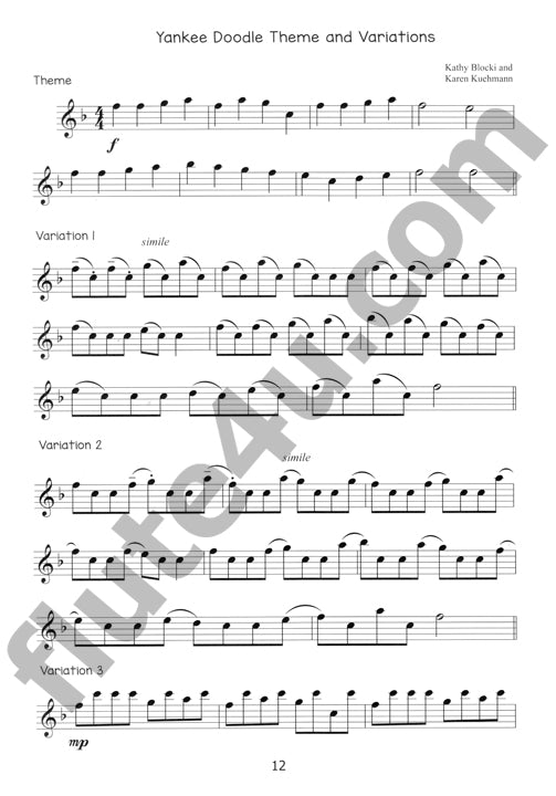Blocki, K :: Flute Zoo - Solo Book