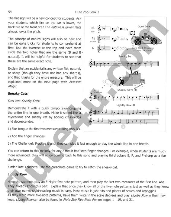 Blocki, K :: Flute Zoo Solo Book - Teacher's Manual