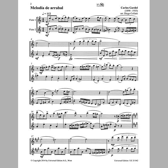 Gardel, C :: Tango Flute Duets