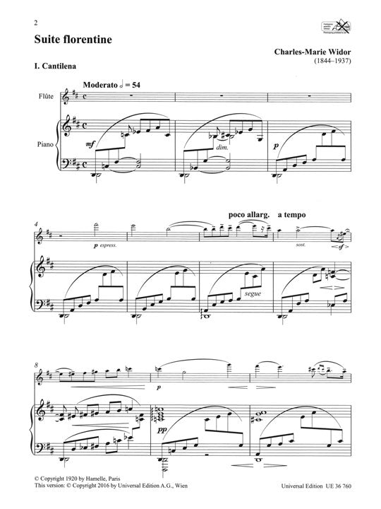 Widor, CM :: Suite florentine (1919)