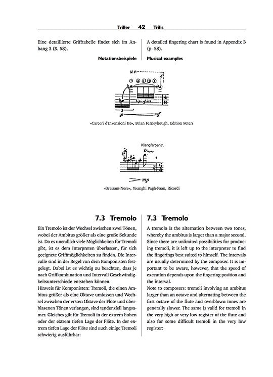 The Techniques of Flute Playing I