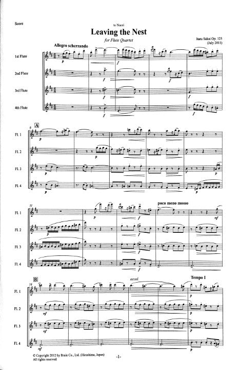 Sakai, I :: Leaving the Nest Op. 125