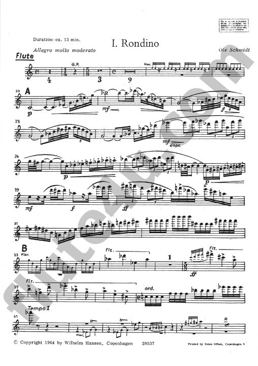 Schmidt, O :: Suite, op. 21