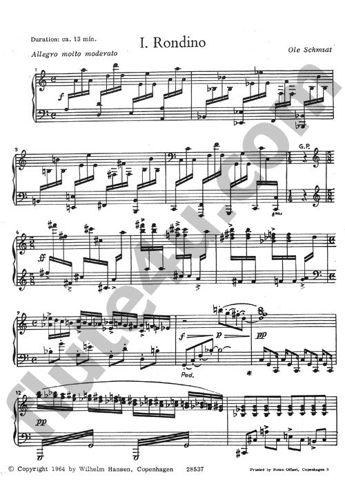 Schmidt, O :: Suite, op. 21