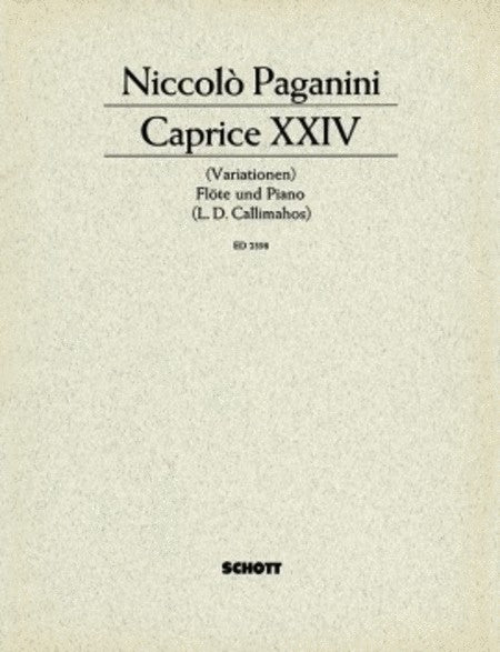 Paganini, N :: Caprice XXIV