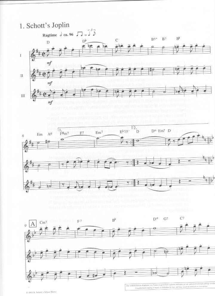Searle, L :: Flute Fun Book 3: 15 Easy Trios
