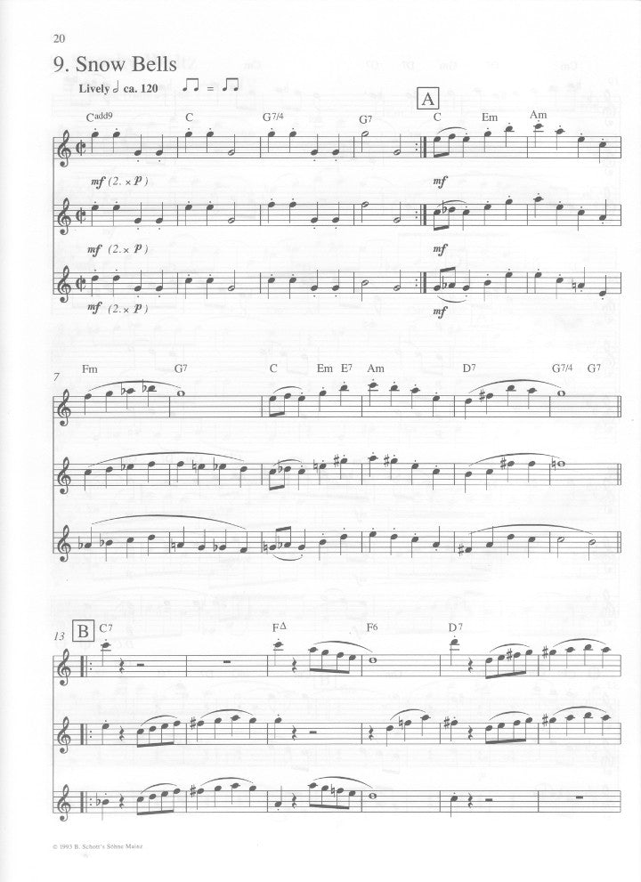 Searle, L :: Flute Fun Book 3: 15 Easy Trios