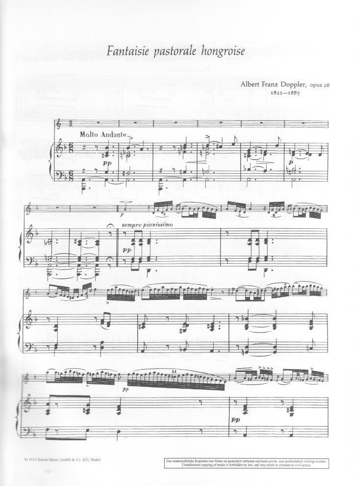 Doppler, F :: Fantaisie pastorale hongroise op. 26