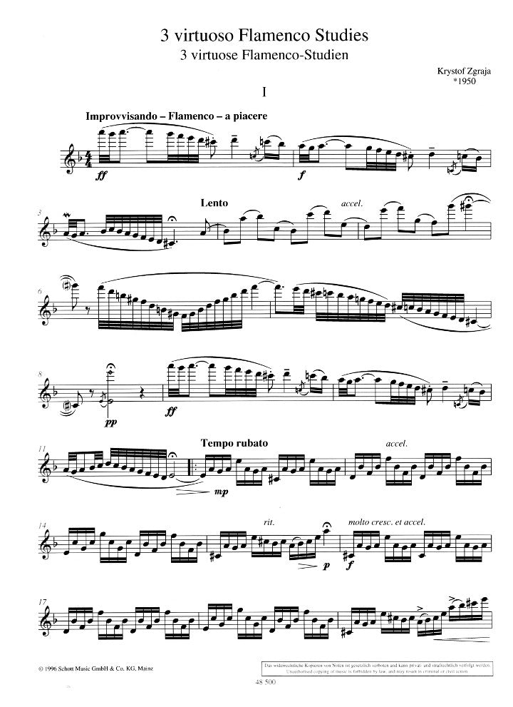 Zgraja, K :: 3 Virtuoso Flamenco Studies