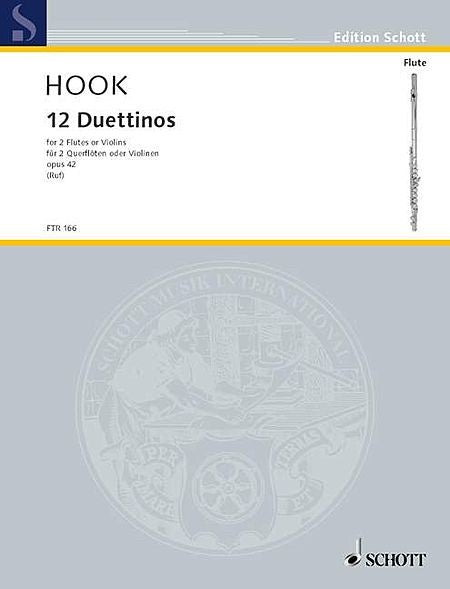 Hook, J :: 12 Duettinos op. 42