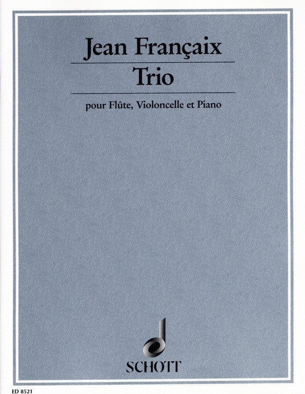 Francaix, J :: Trio