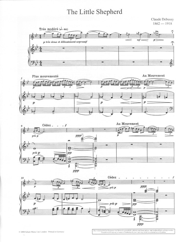 Debussy, C :: The Little Shepherd