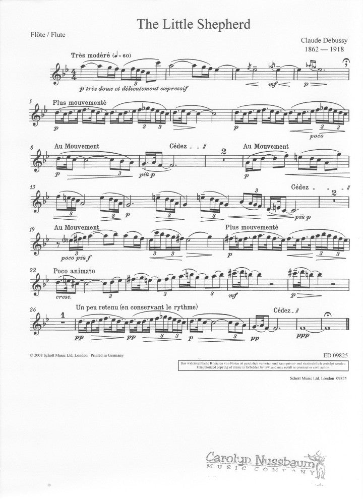 Debussy, C :: The Little Shepherd
