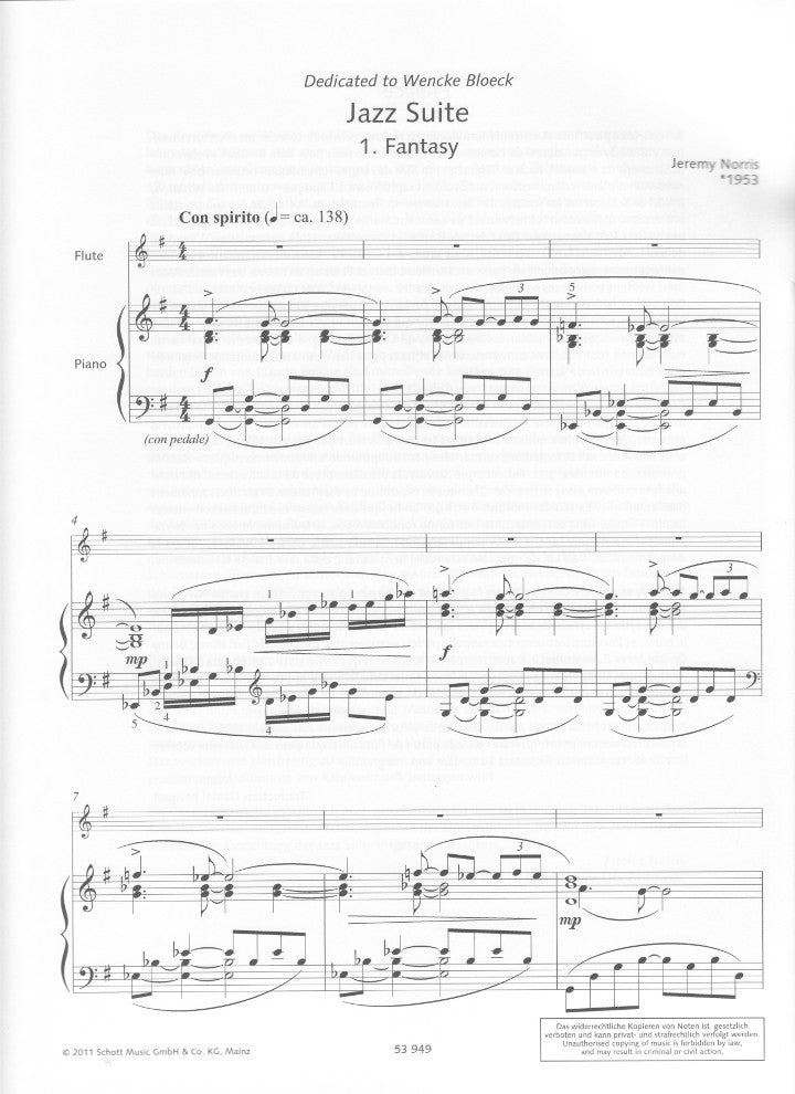 Norris, J :: Jazz Suite
