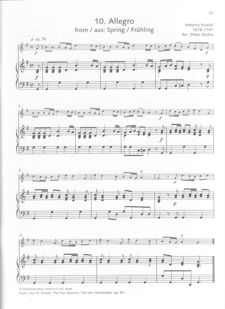 Various :: Easy Concert Pieces (Leichte Konzertstucke): Volume 1