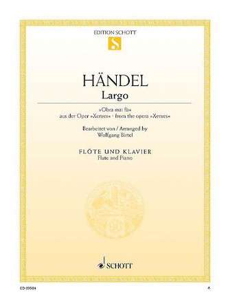 Handel, GF :: Largo 'Obra mai fu' from Xerxes