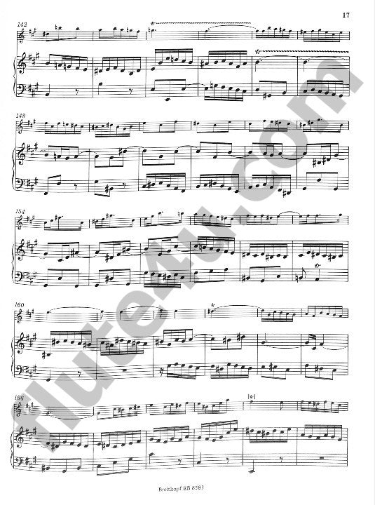 Bach, JS :: Sonata in A Major BWV 1032