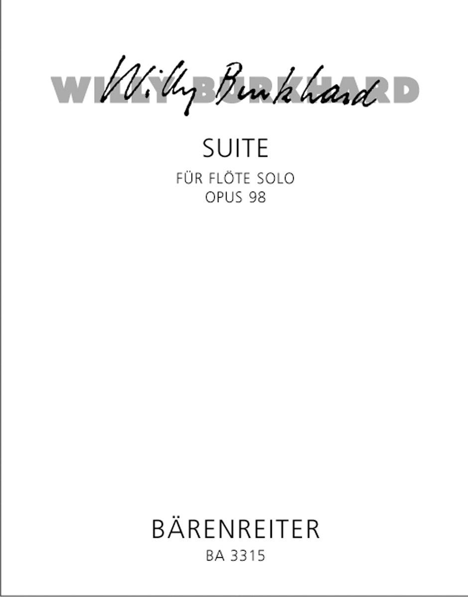 Burkhard, W :: Suite op. 98