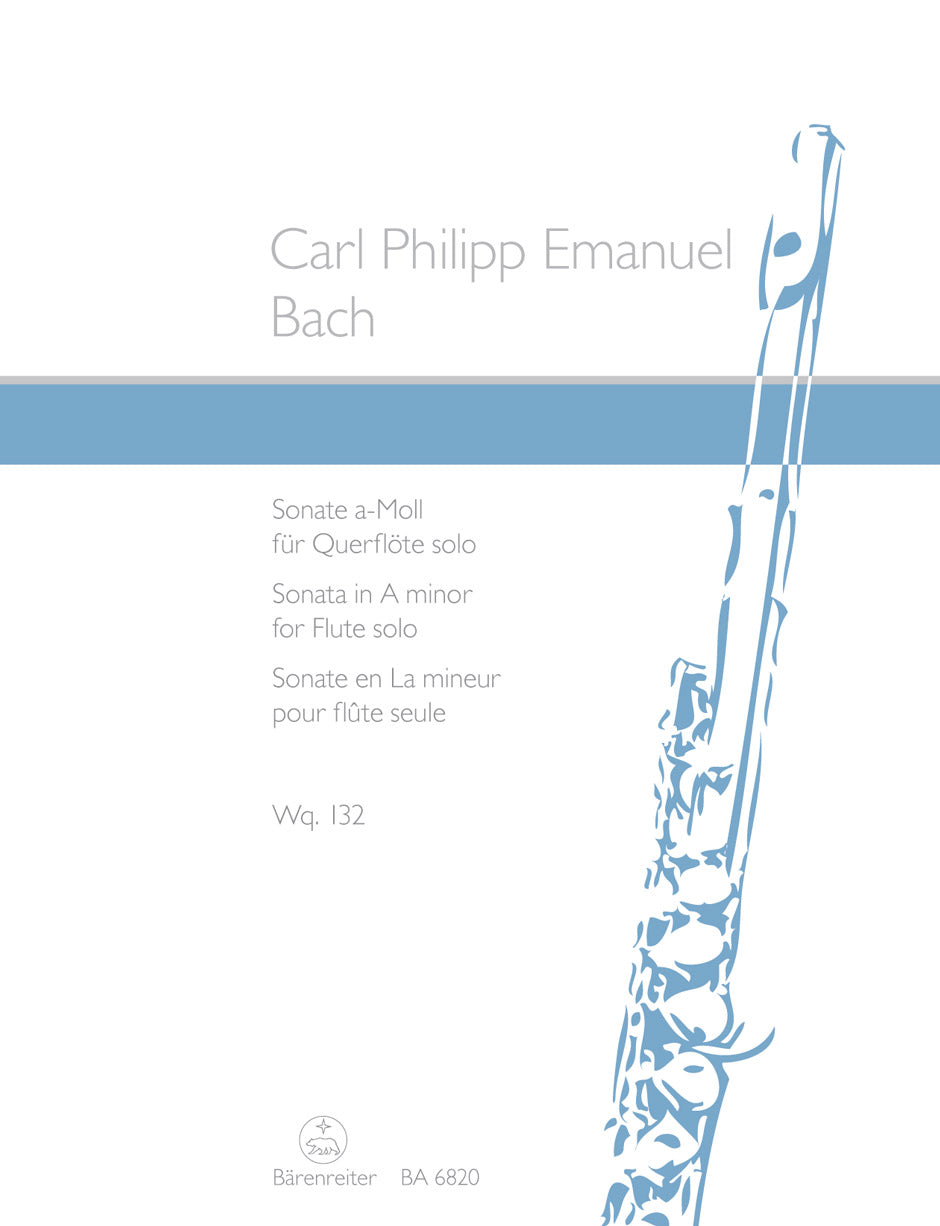 Bach, CPE :: Sonata in A minor Wq. 132